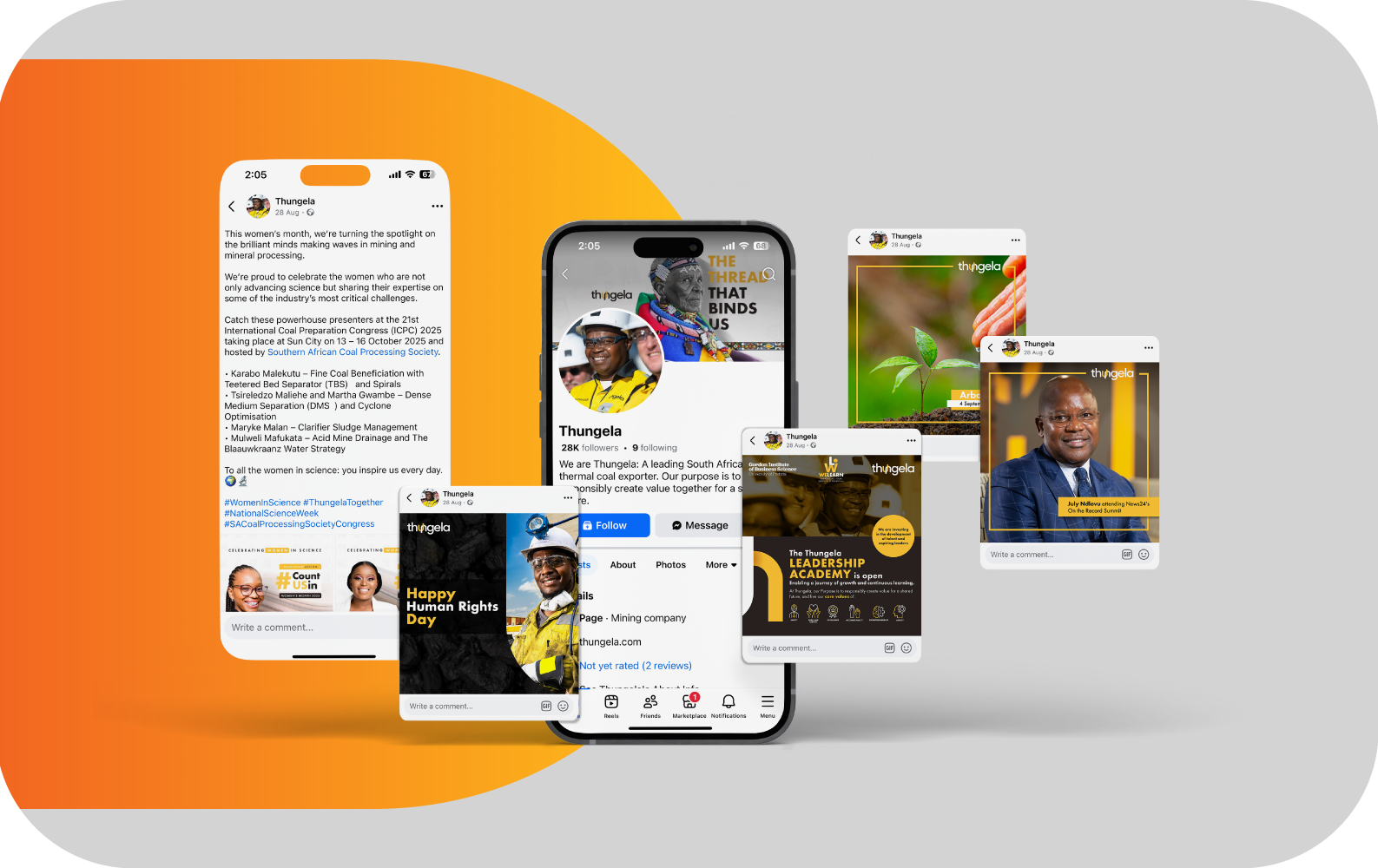 Thungela Social Media